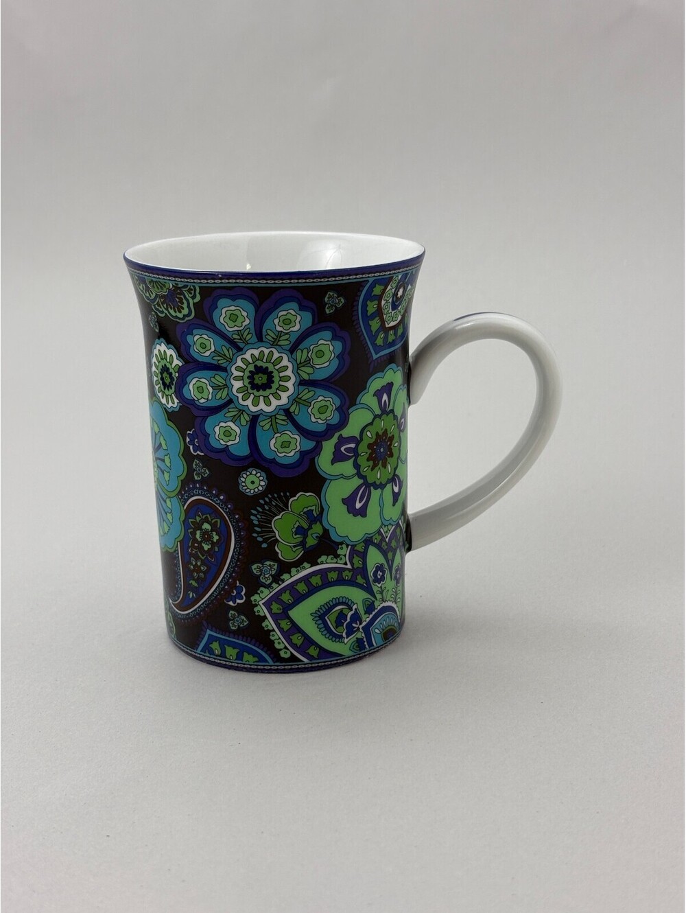 Vera Bradley Blue Rhapsody Floral Paisley Mug - Barnes & Noble Exclusive
